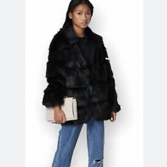 MISSGUIDED FUR COAT - Picture 1 of 6